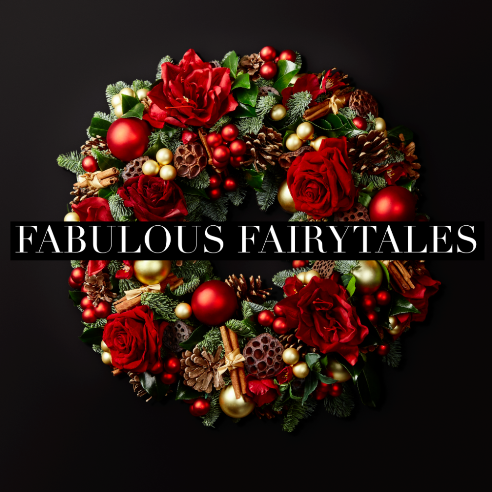 Original handcrafted Christmas wreath by The Magical Christmas Wreath Company, 2010 — the beginnings of Fabulous Fairytales.