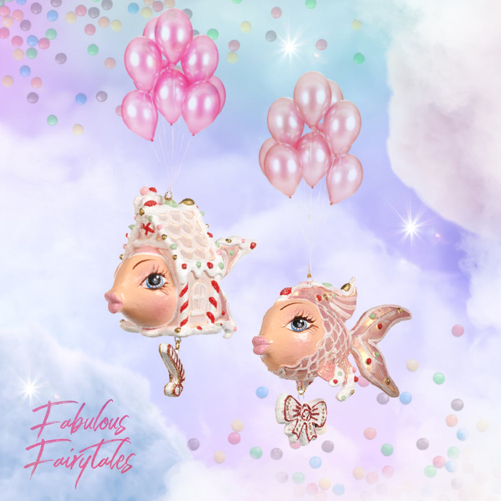Goodwill Belgium Candy Gingerbread Kissing Fish Fabulous Fairytales Christmas Shop