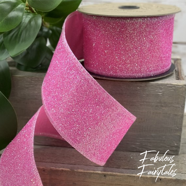 D. Stevens Hot Pink Sequin La Garconne Ribbon – Johnson Florist