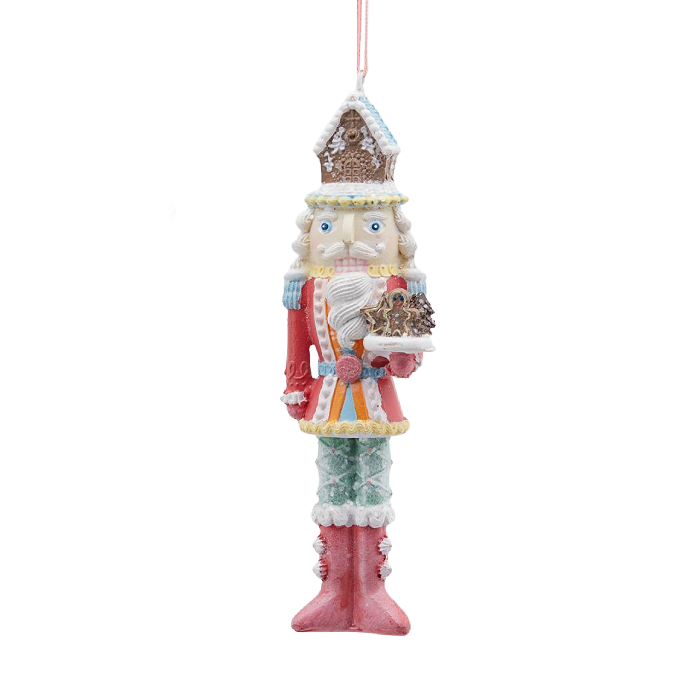 Gingerbread Christmas Nutcracker Ornament