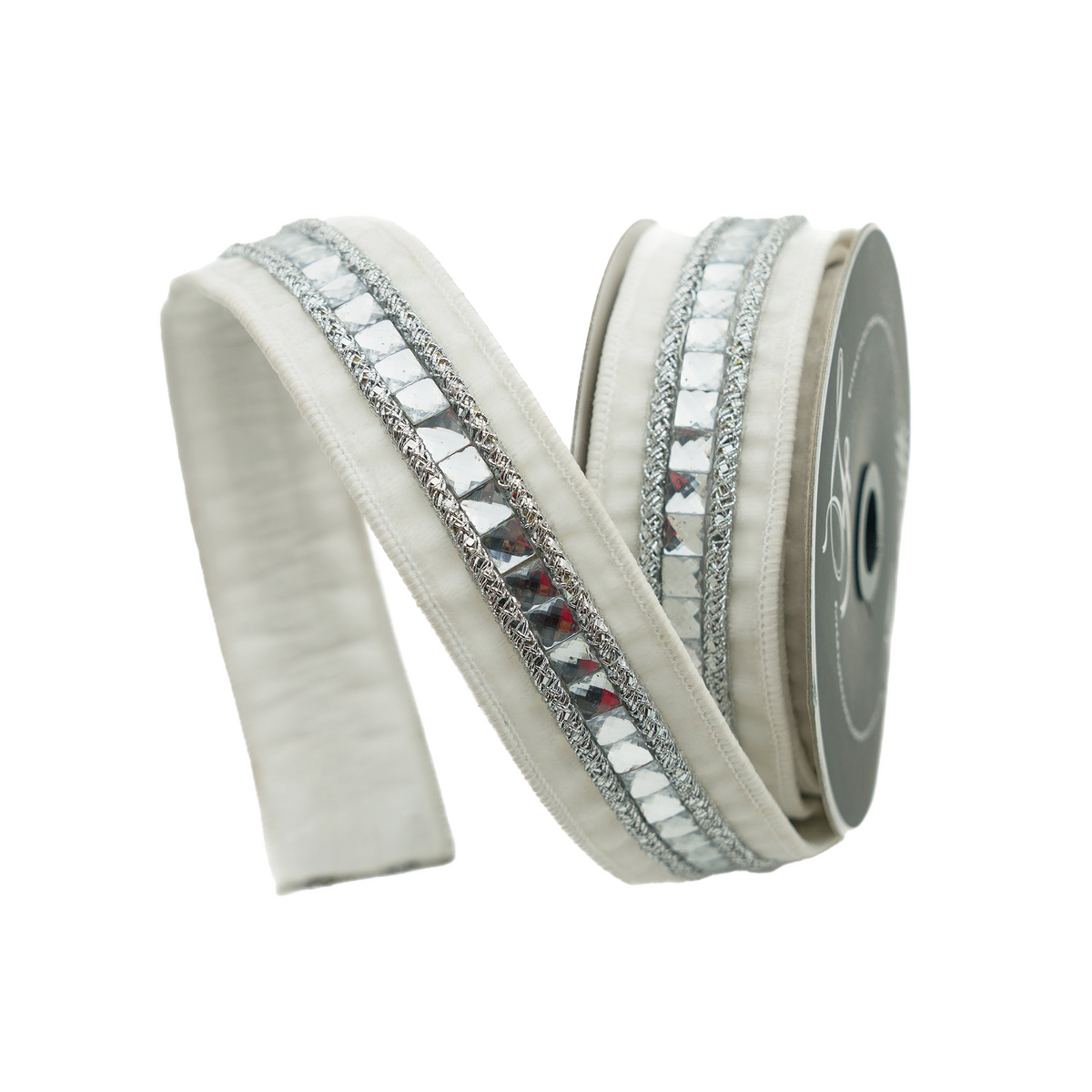 Farrisilk Ice Velvet Gemstone Ribbon