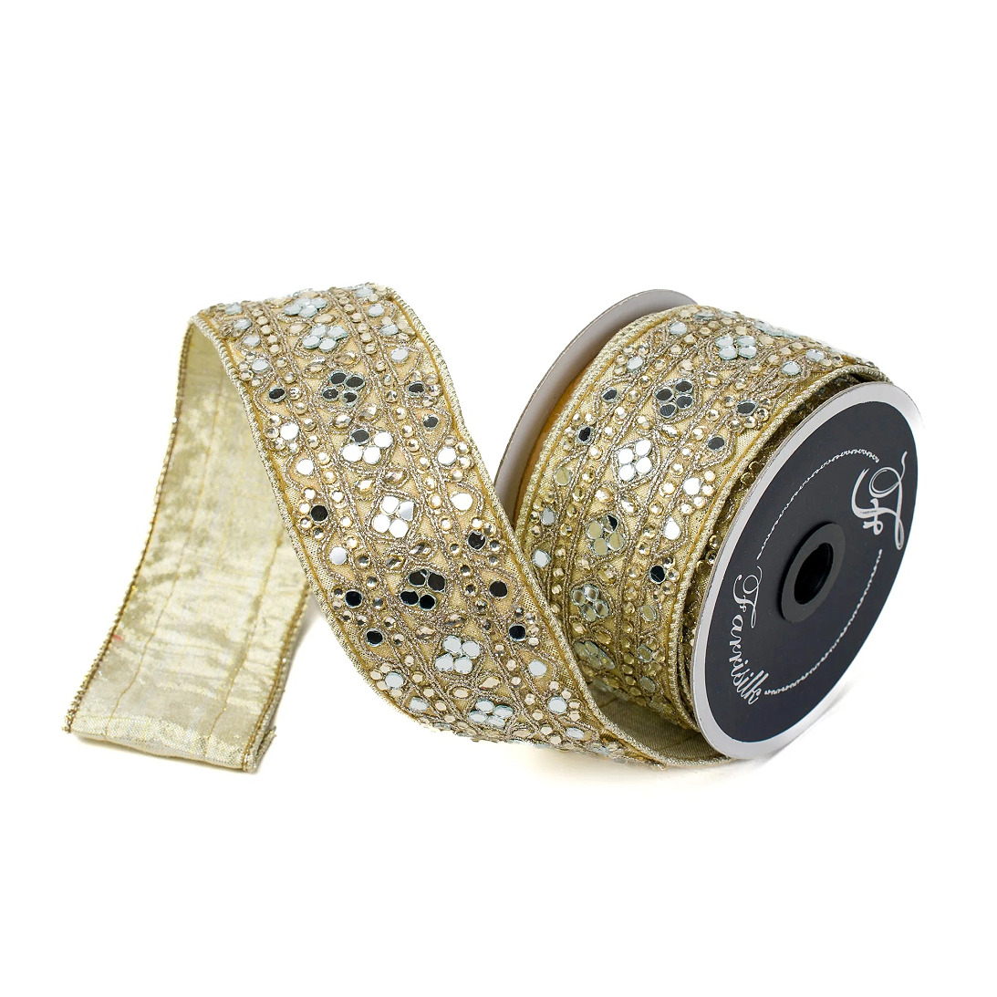 Farrisilk Ornate Opulence Wired Ribbon