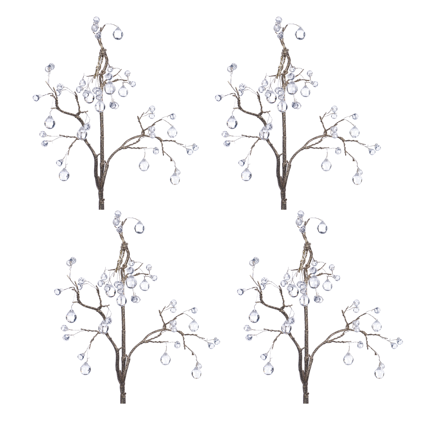 Goodwill Belgium Jewel Crystal Drop Stems