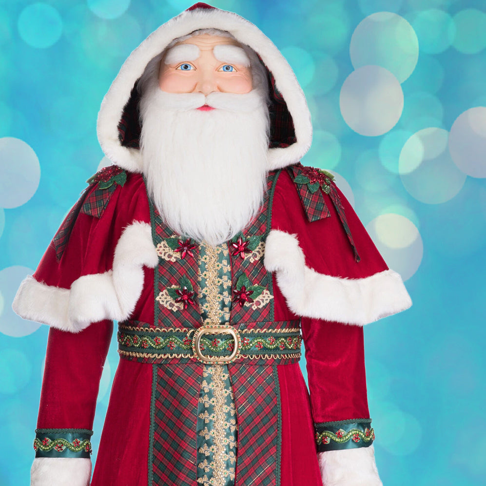 Luxury Christmas Santa Claus and Father Christmas Figures and Dolls