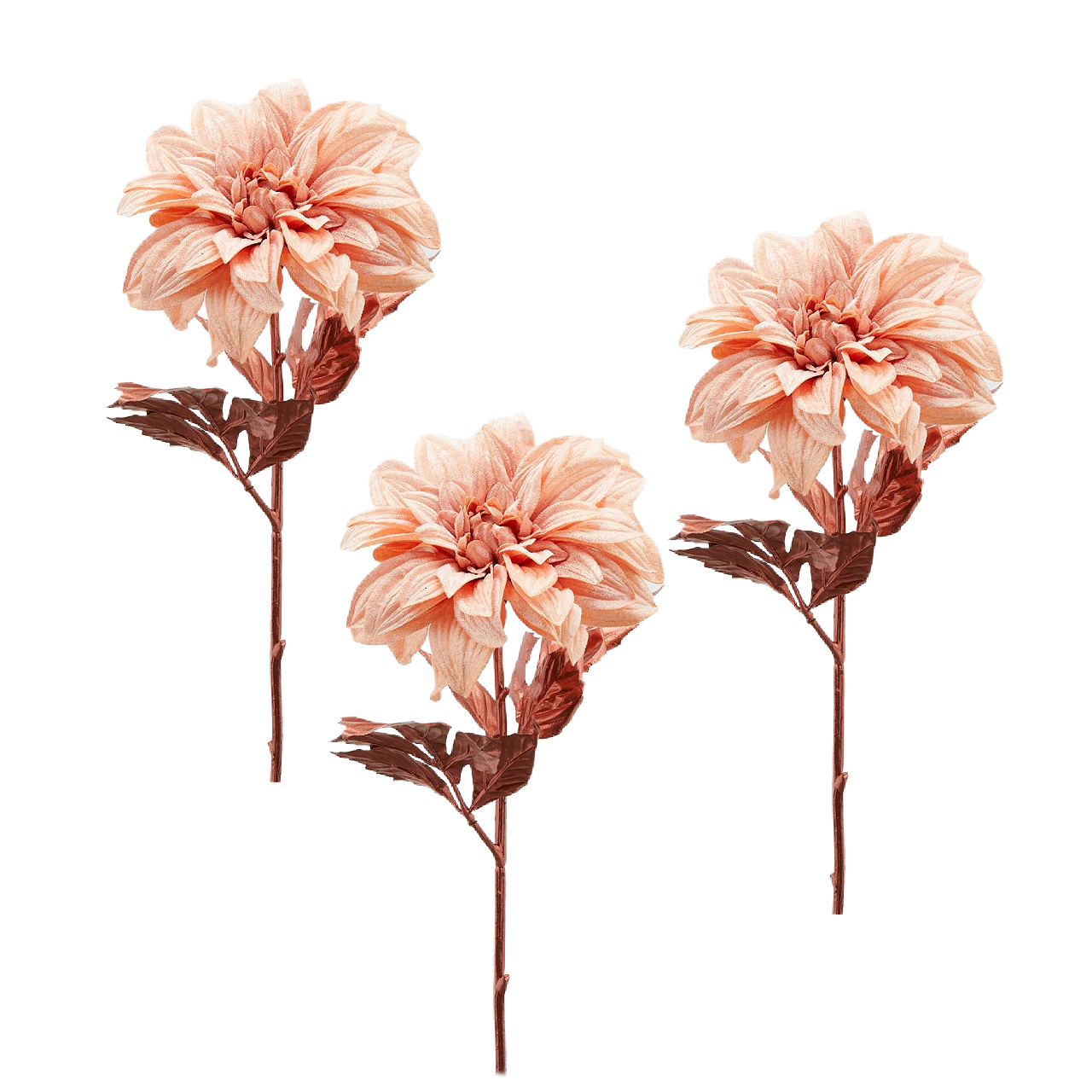 EDG Blush Dahlia Faux Floral Decor