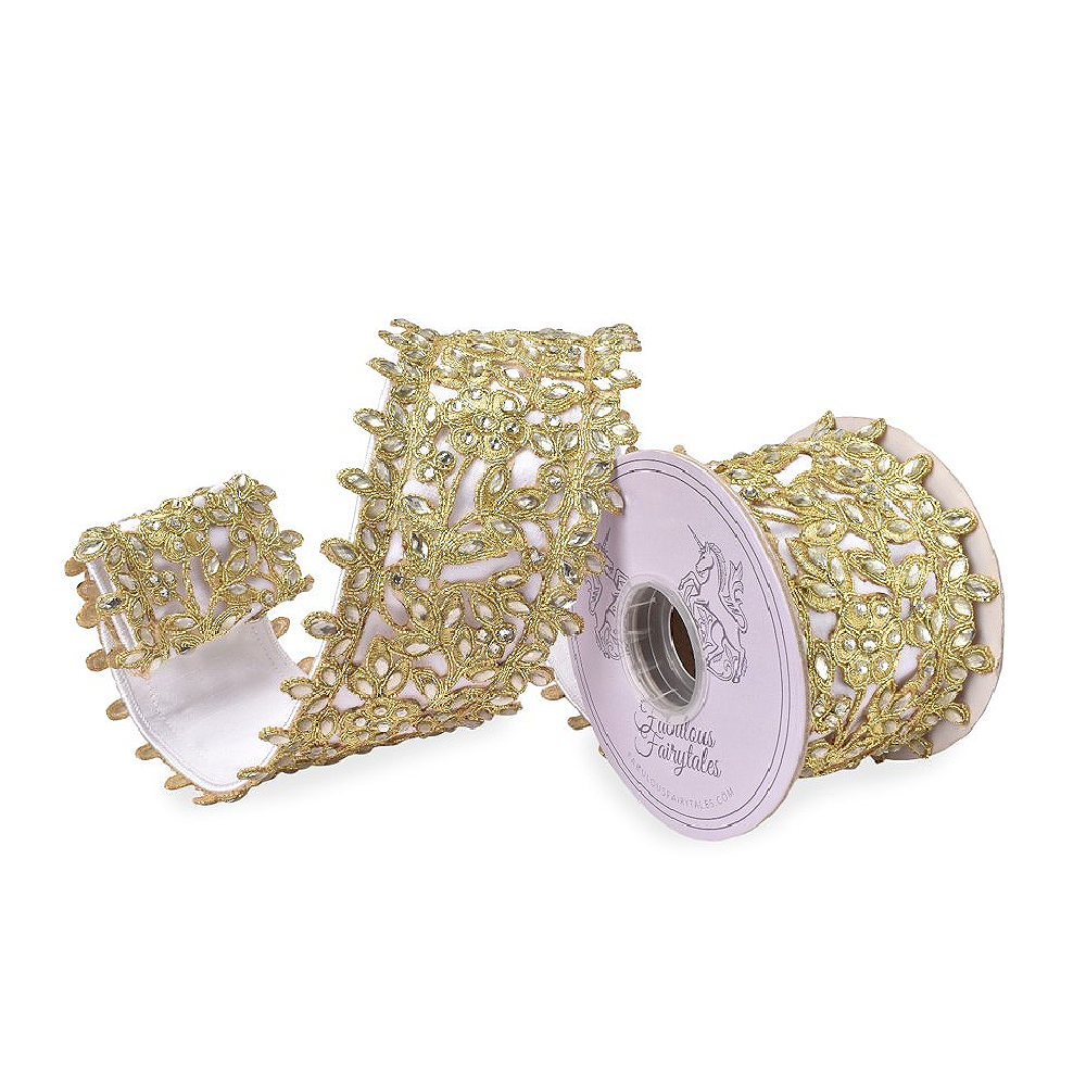 Fabulous Fairytales Crystal Winter Garden Ribbon