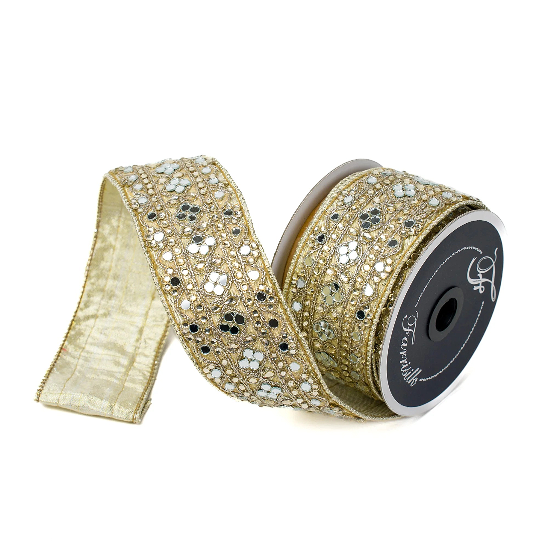 Farrisilk Ornate Opulence Wired Ribbon
