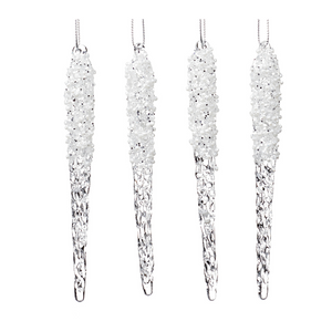 Goodwill M&G Holiday Decor
Glass Bead Topped Icicle Ornaments