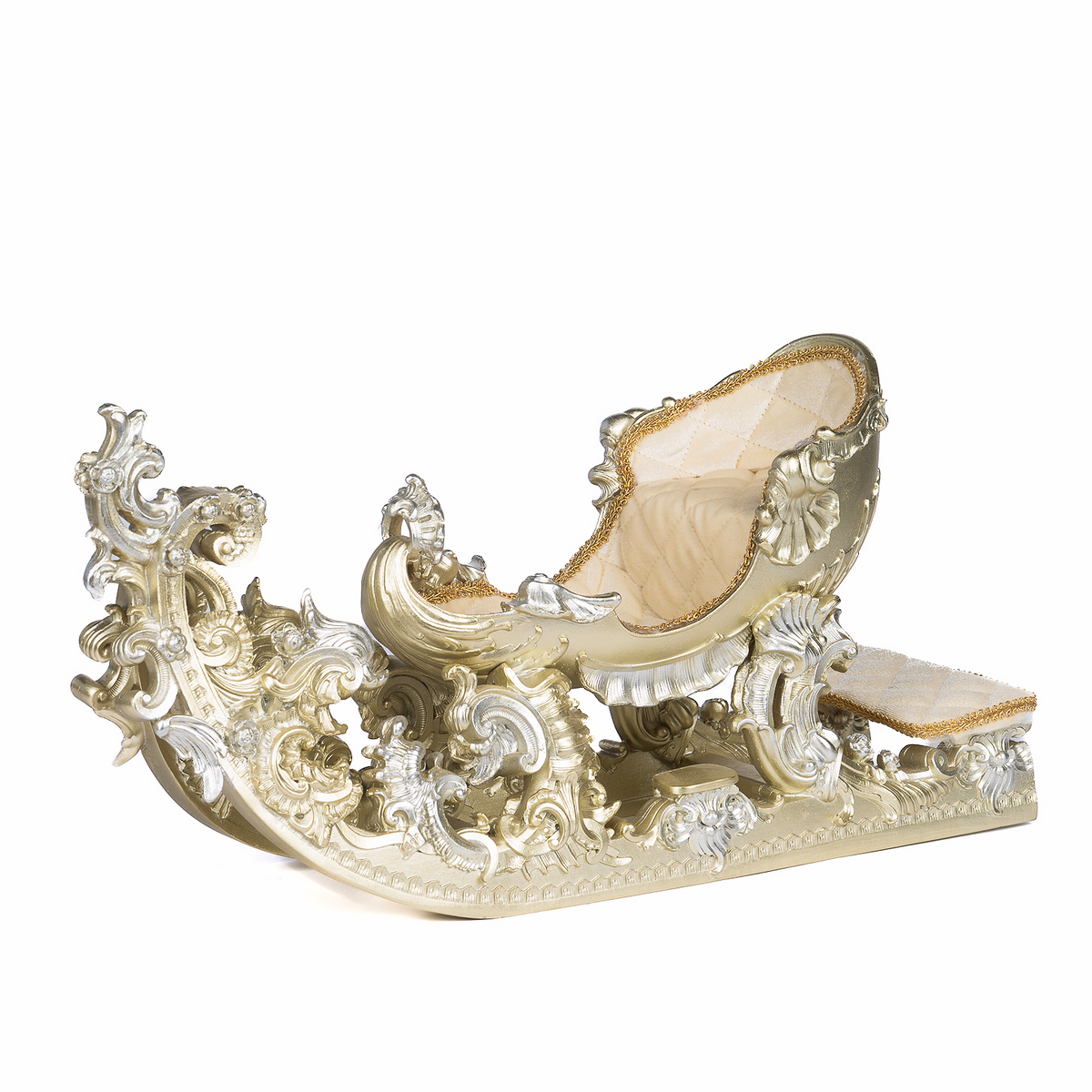 Goodwill Belgium Champagne Rococo Christmas Sleigh