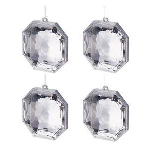 Goodwill Belgium Clear Facet Jewel Ornament
