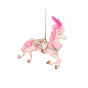 Goodwill Belgium Holiday Decor
Cotton Candy Carnival Horse Ornaments