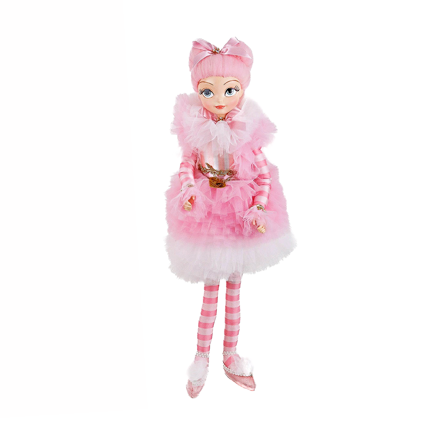 Cotton Candy Tulle Girl Dolls 18.5"