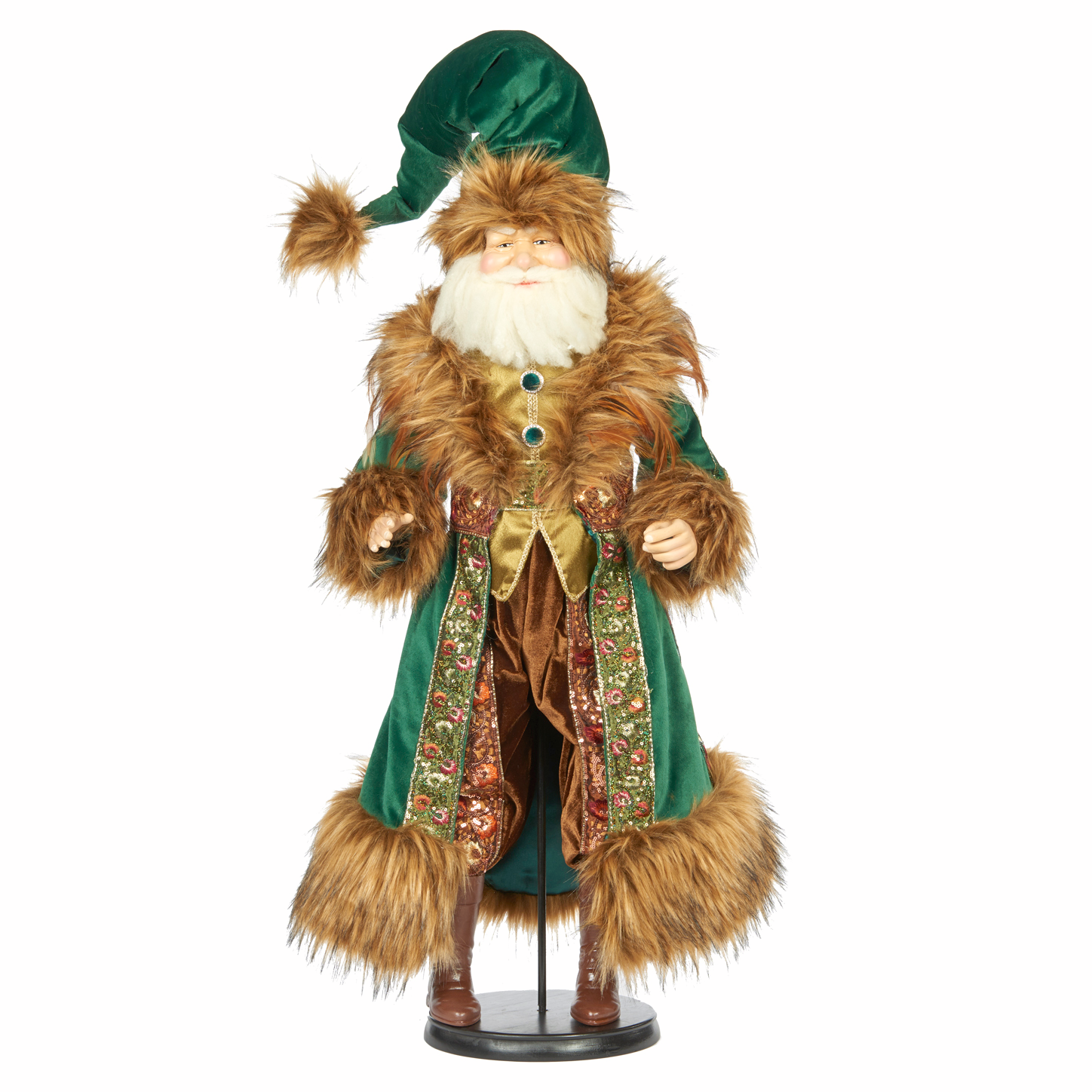 Goodwill Belgium Fairy Forest Luxury Santa Figure