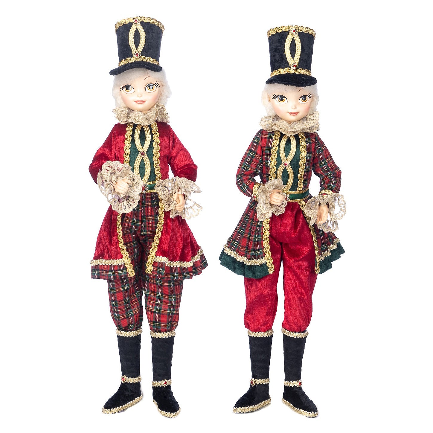 Highland Tartan Nutcracker Boy Doll 19.5