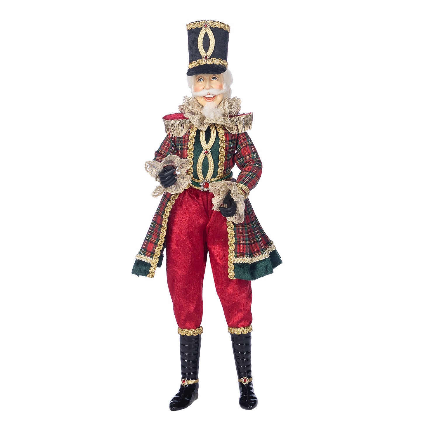 Highland Tartan Royal Nutcracker Guard Decoration