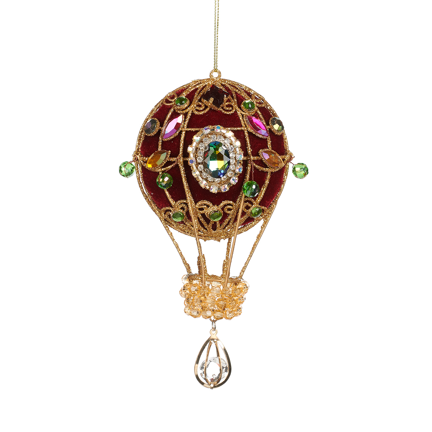 Montgolfier Velvet Jewel Hot Air Balloon 6.75"