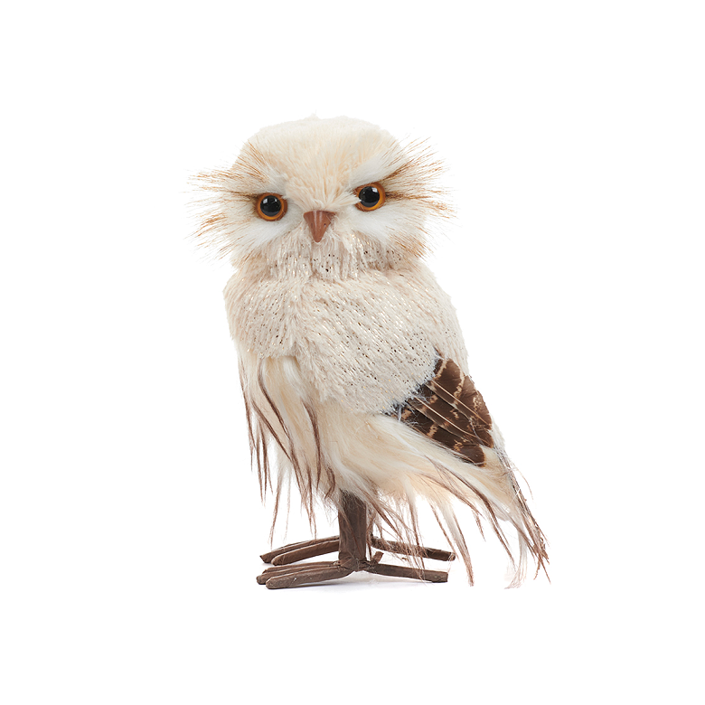 Goodwill Belgium Furry Winter Owl