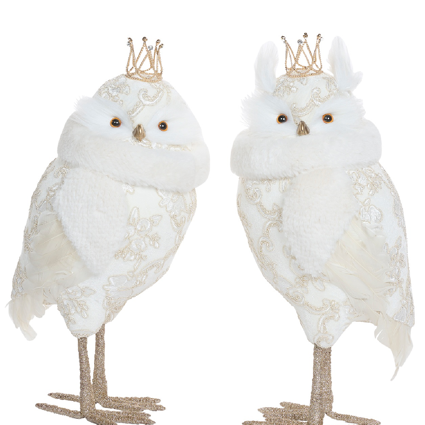 Goodwill Belgium Regal Brocade Owl XL Couple