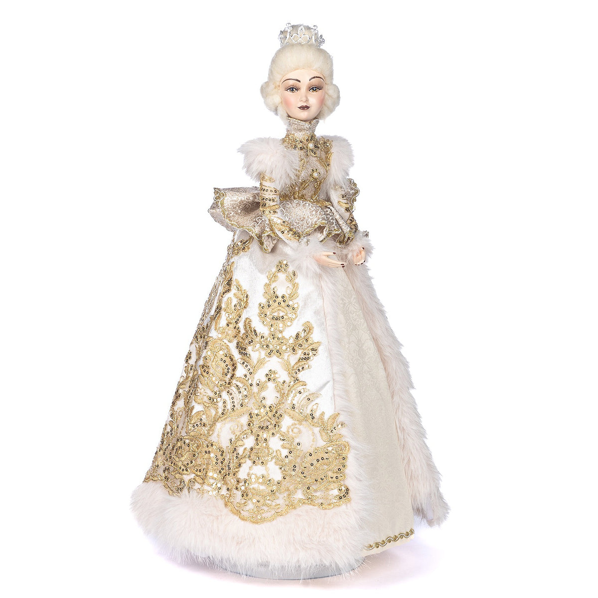 Goodwill Belgium Regal Winter Lady Doll