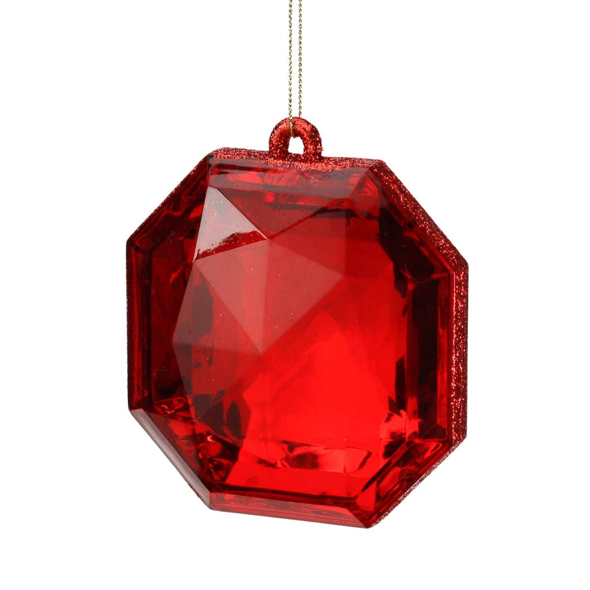 Goodwill Belgium Ruby Jewel Christmas Tree Ornament