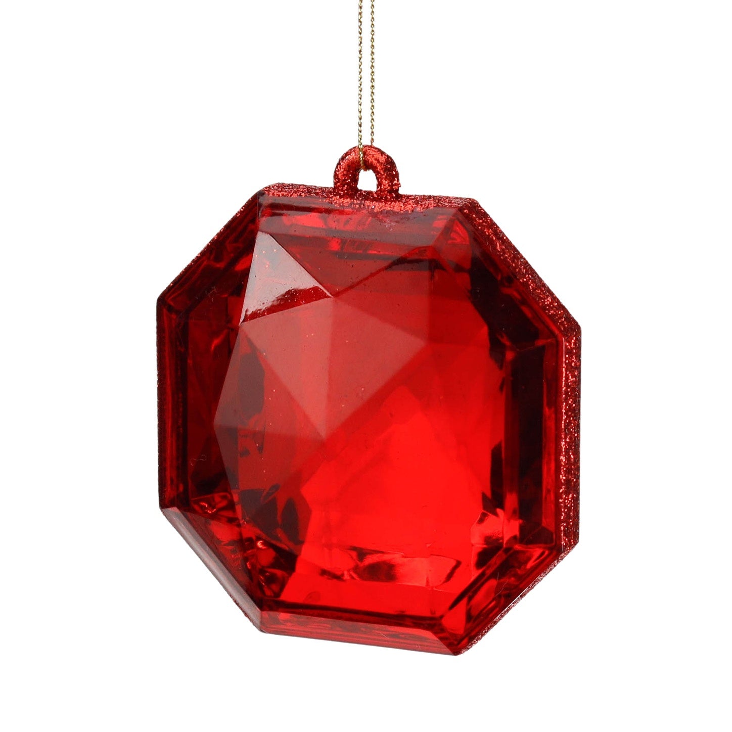 Goodwill Belgium Ruby Jewel Christmas Tree Ornament