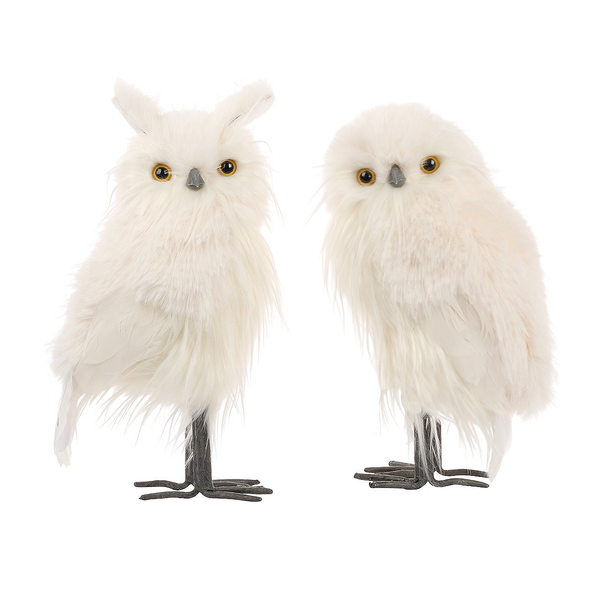 Goodwill Belgium Holiday Decor
Snowdrift Owl Display Pair