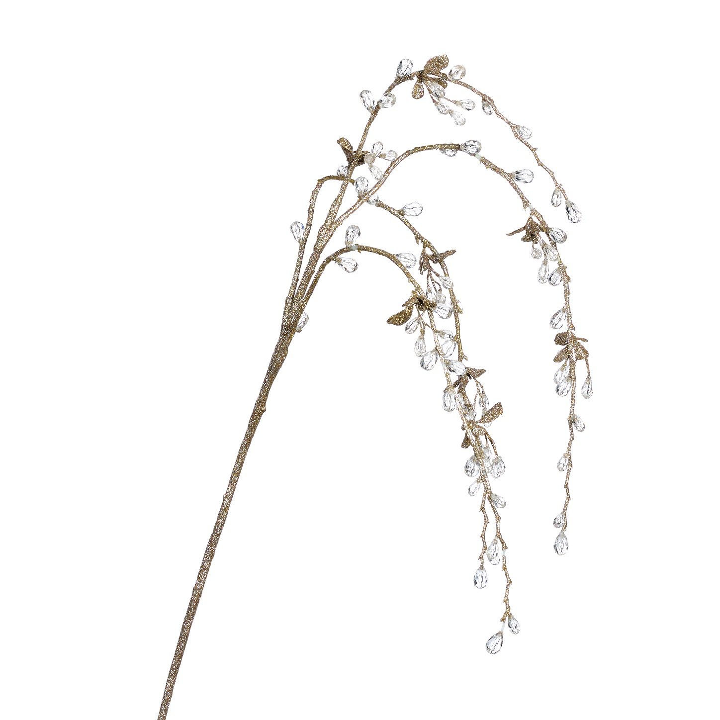 Winter Jewel Drops Hanging Stems 30" (Set of 3)