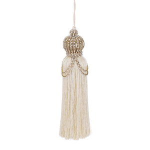 Goodwill Belgium Winter Treasure Pearl Crown Tassels