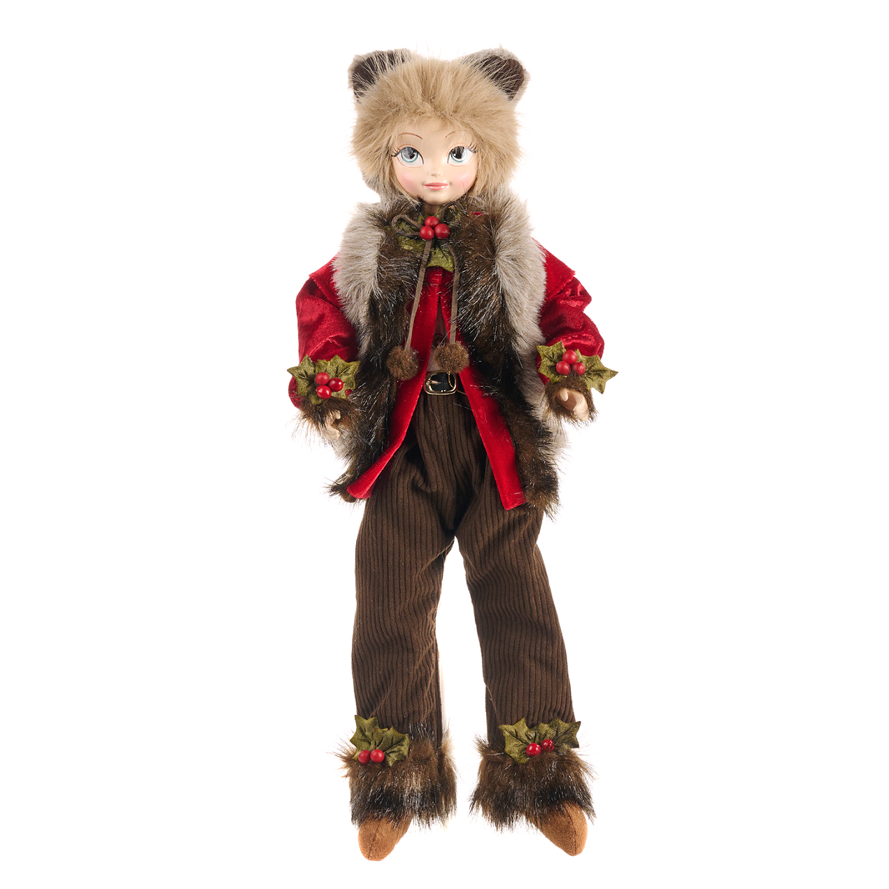 Goodwill Belgium Woodland Bear Boy Figure