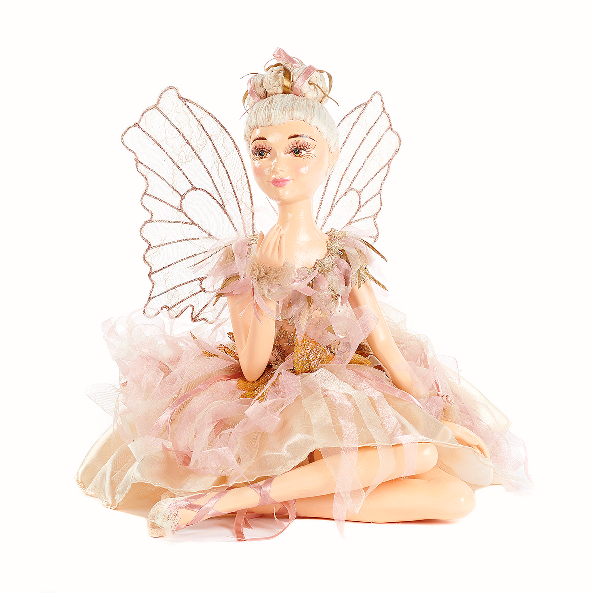 Goodwill M&G Holiday Decor Fairy Dolls