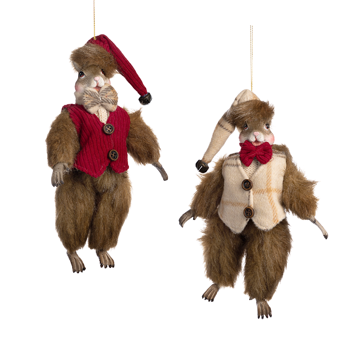 Goodwill M&G Holiday Decor
Tartan Squirrel Ornament