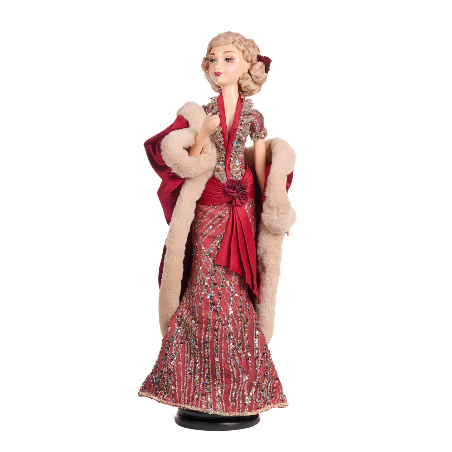 Grand Hotel Art Deco Lady Doll 25"