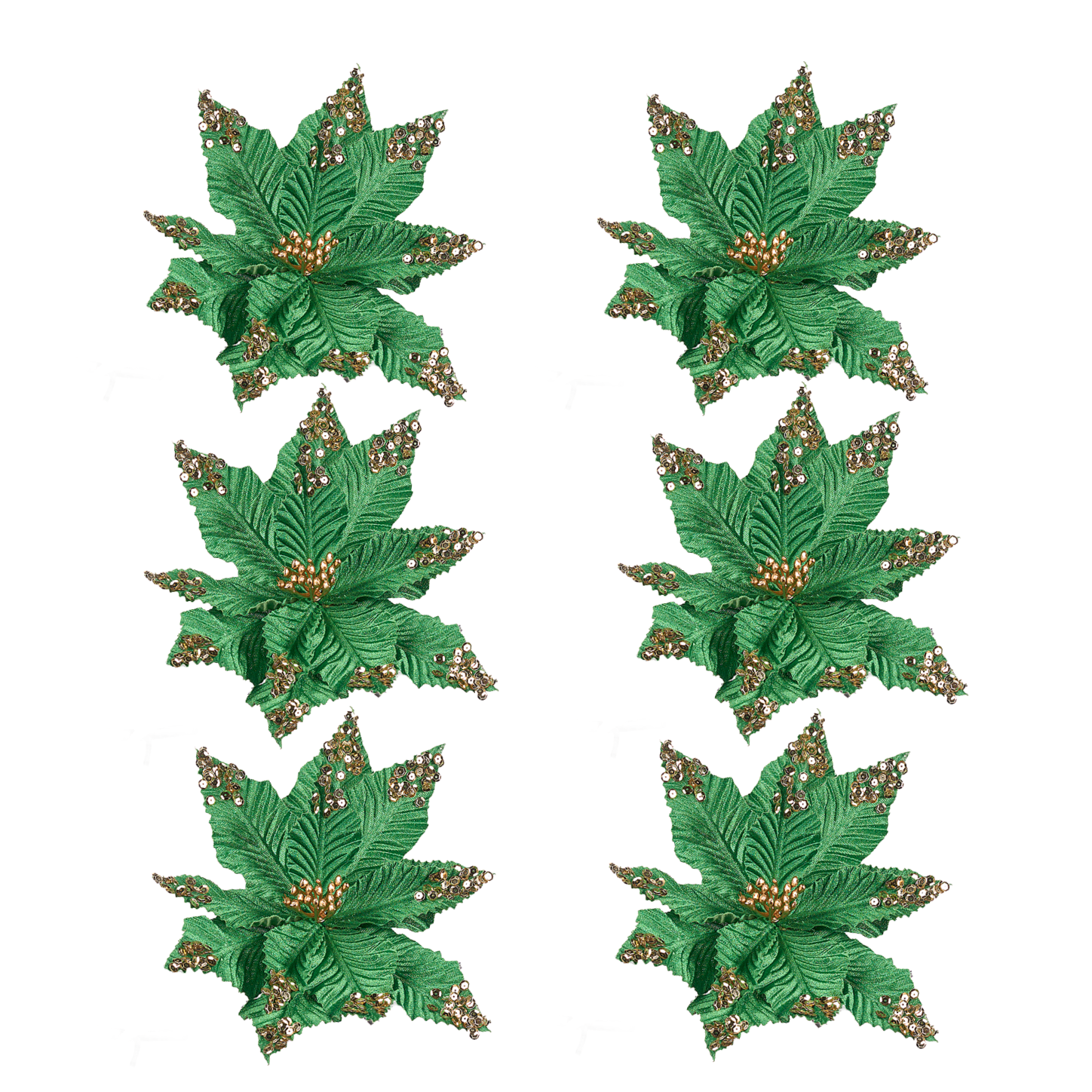 Goodwill M&G Holiday Decor
Green Poinsettia Clip