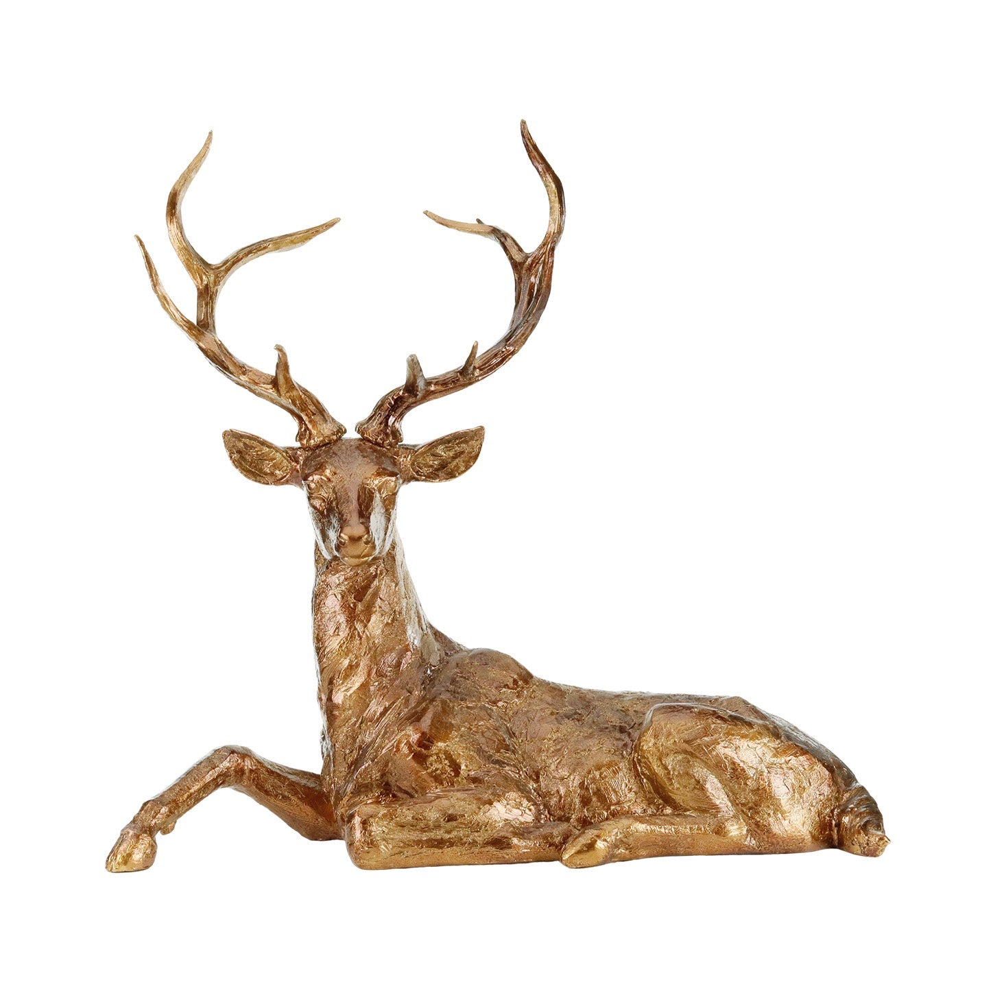 Highland Monarch Deer by Goodwill Belgium resin decorative Christmas ornament