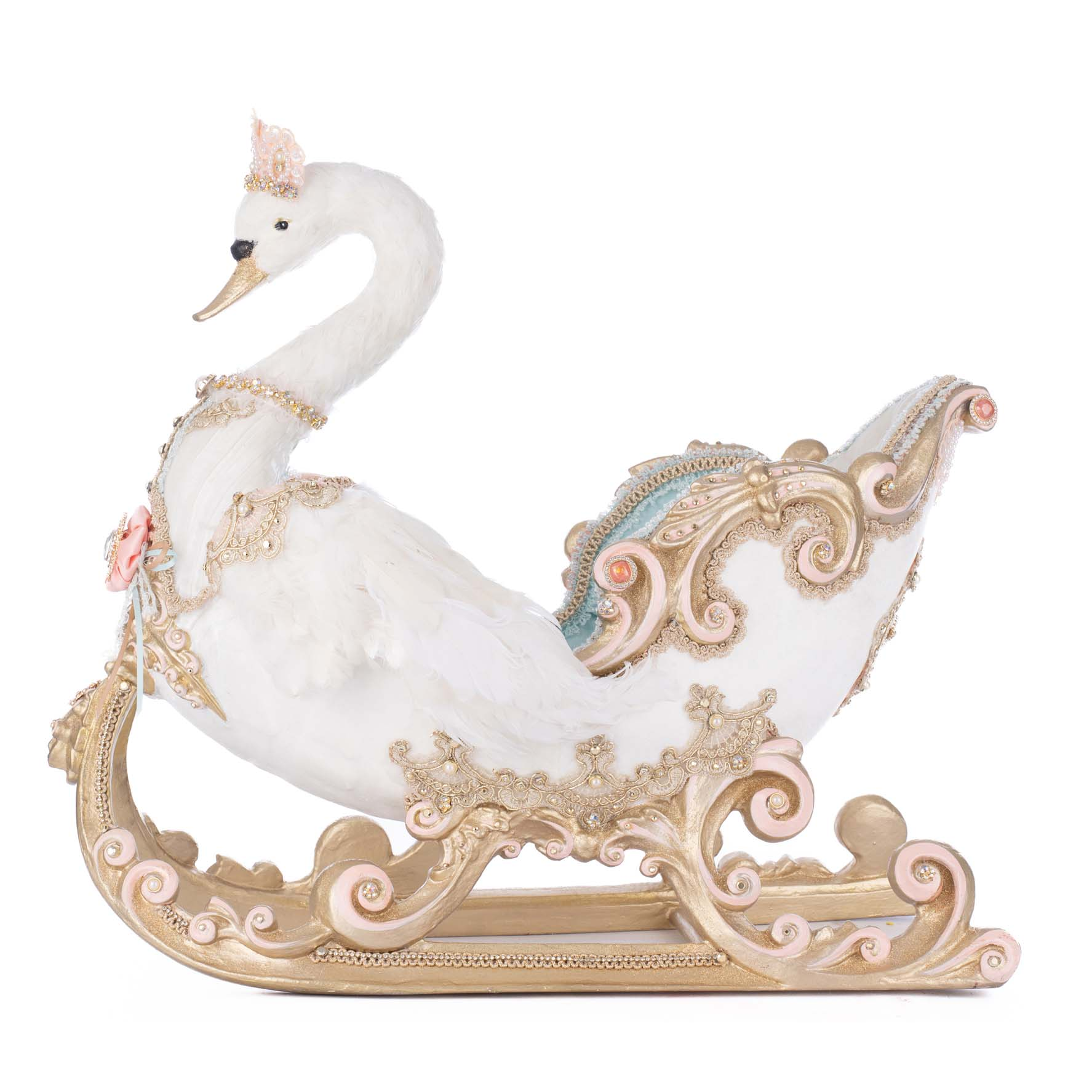 Katherine's Collection
Joyeux Noel Swan Sleigh