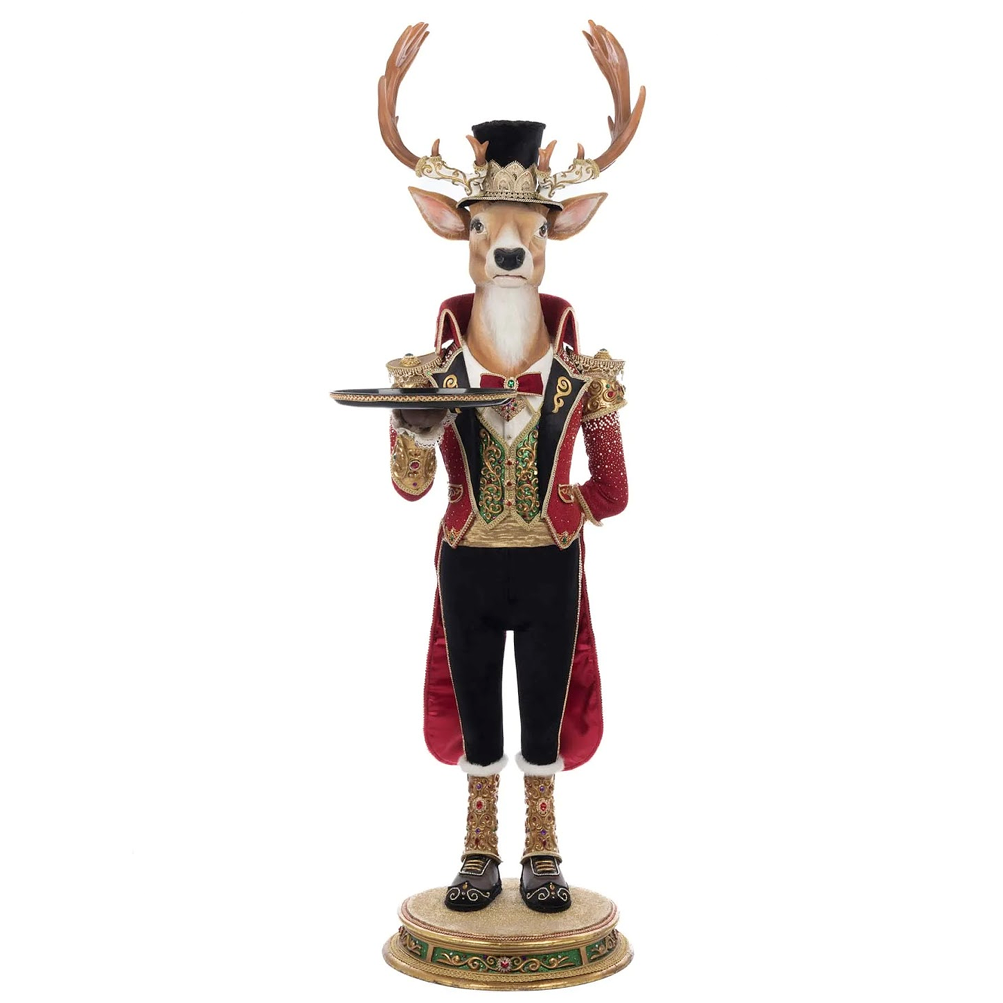 Katherine's Collection Royal Christmas Ball Reindeer Butler