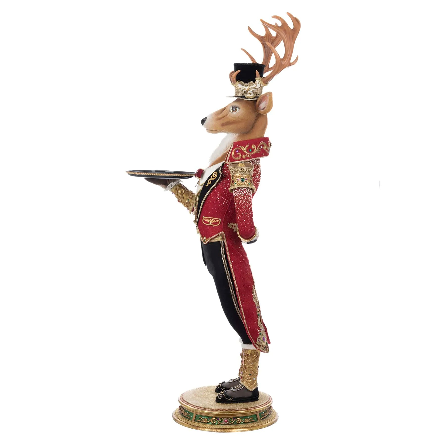 Katherine's Collection Royal Christmas Ball Reindeer Butler