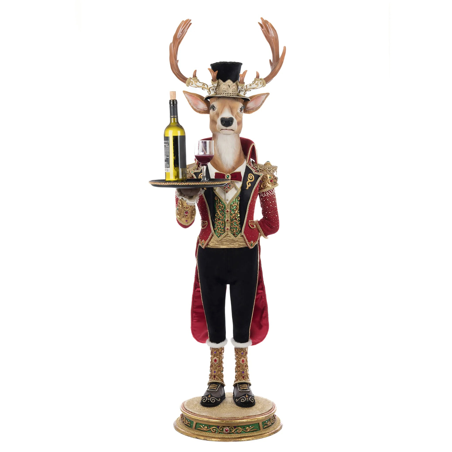 Katherine's Collection Royal Christmas Ball Reindeer Butler