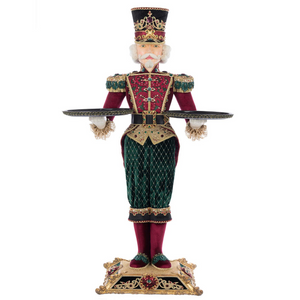 Katherine's Collection Captain Barry Burgundy Server