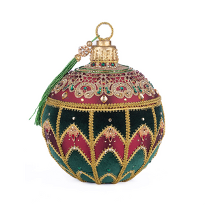 Katherine's Collection Christmas Castle Ornament Shaped Box