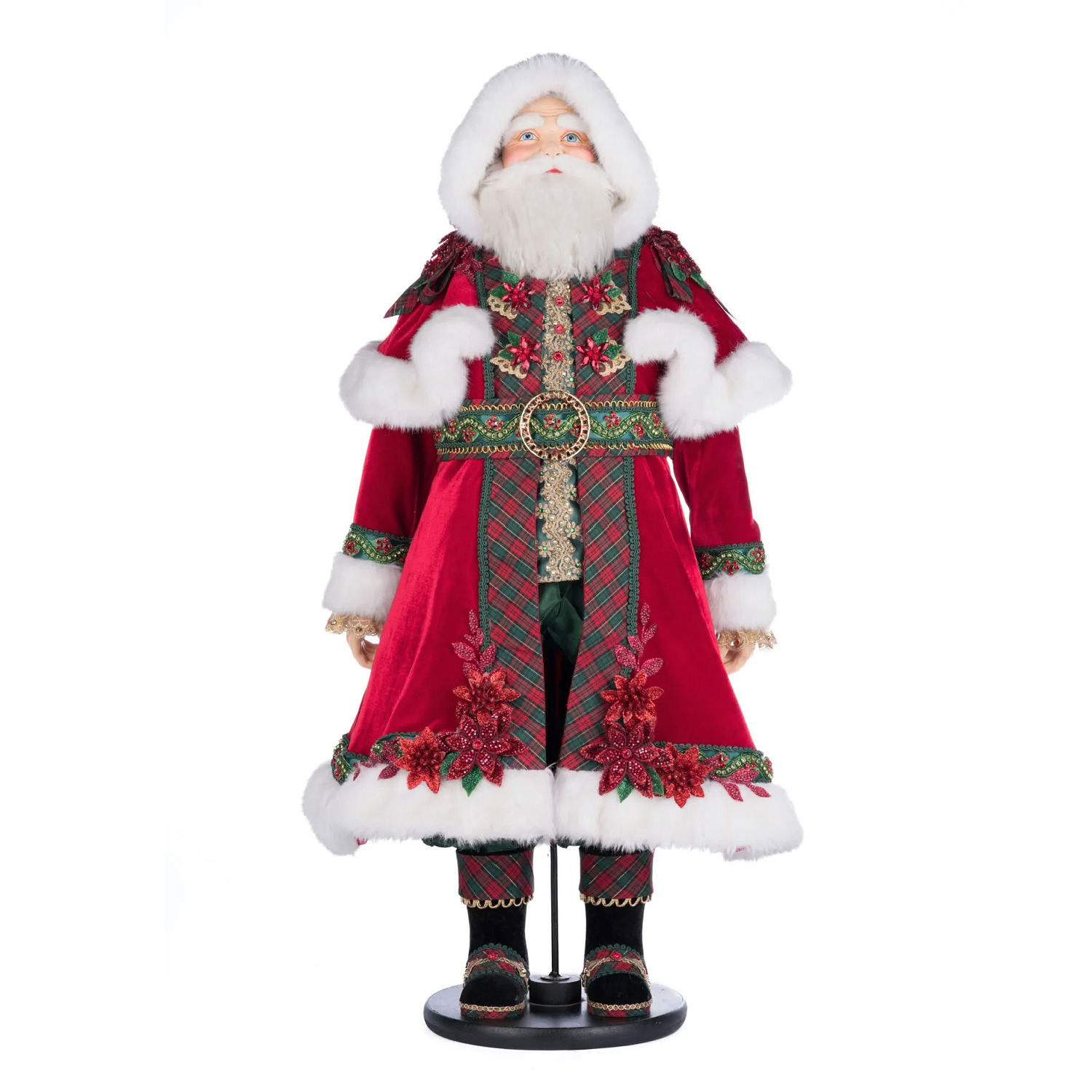 Christopher Magic Santa Figure 34"