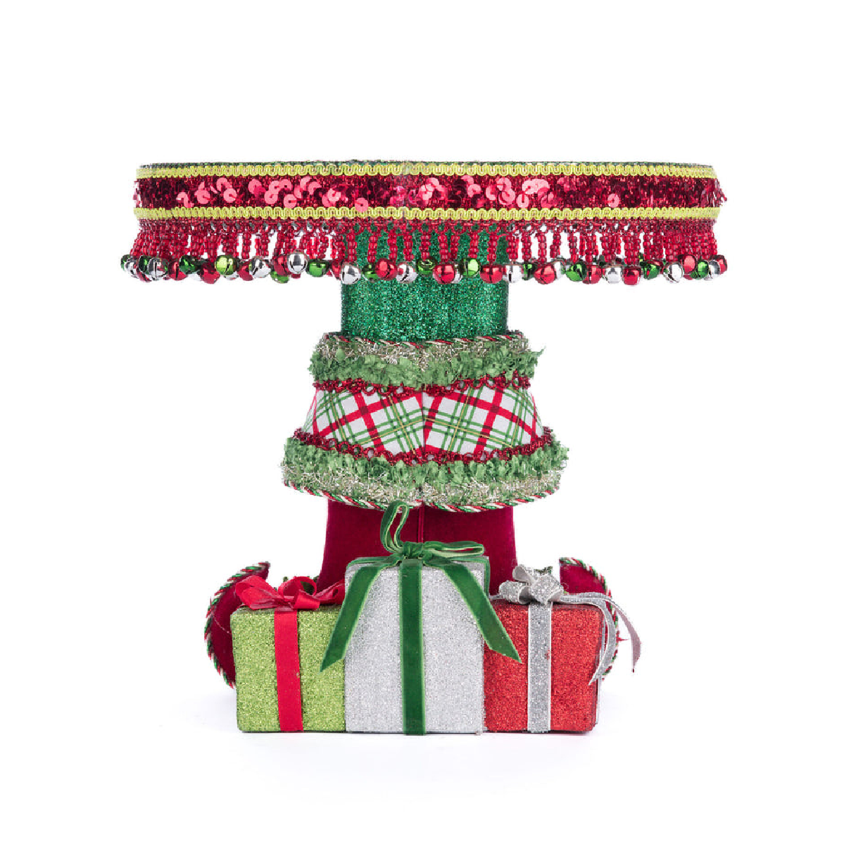 Katherine's Collection Elf Boots Cake Plate