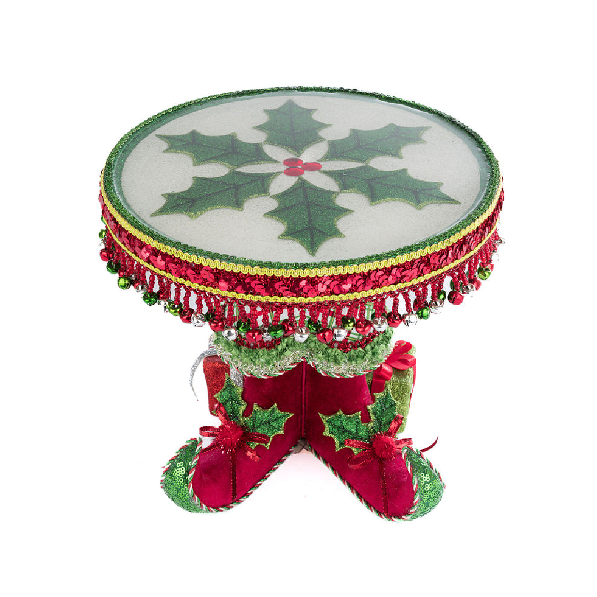 Katherine's Collection Elf Boots Cake Plate