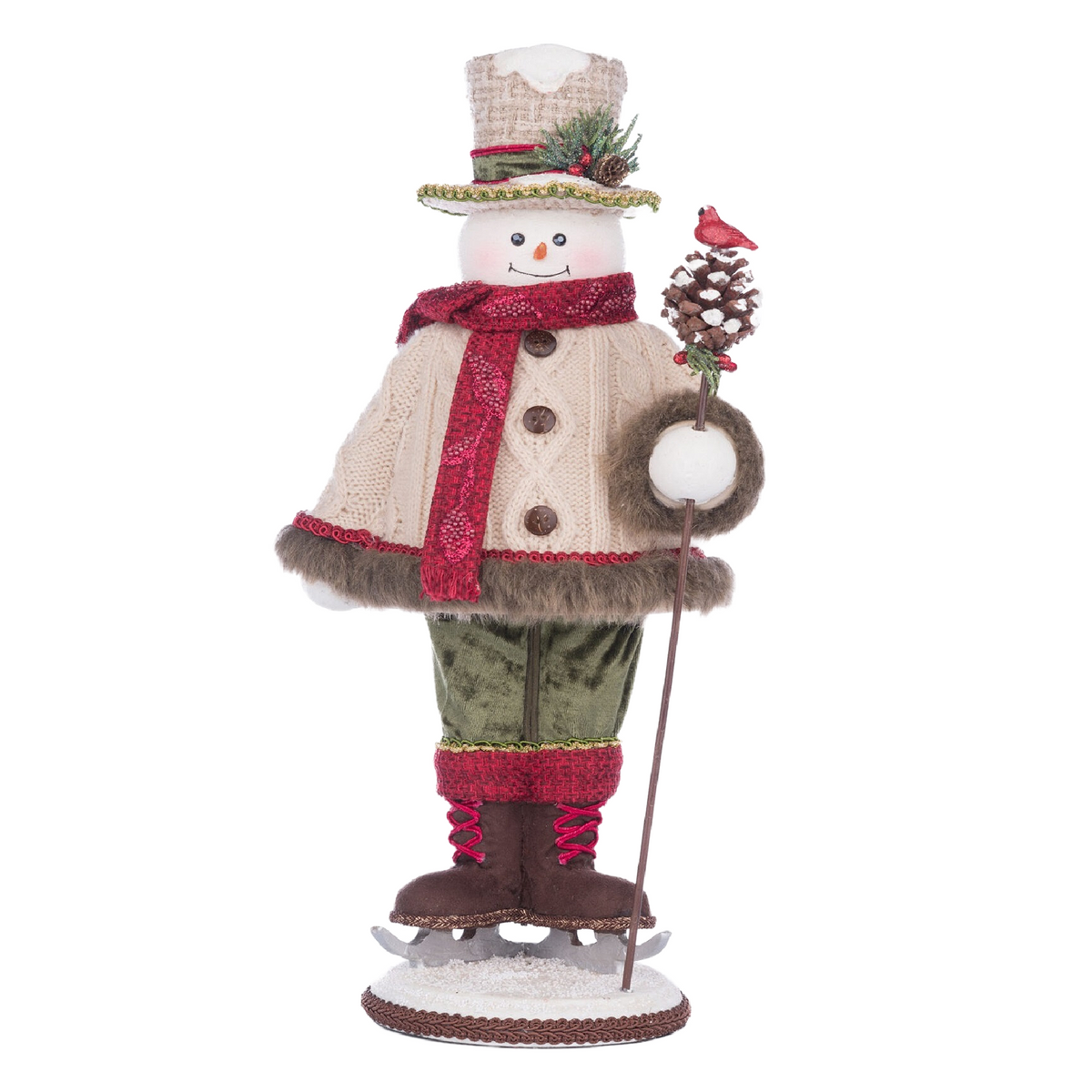 Katherine's Collection Frosty Snowfield Snowman