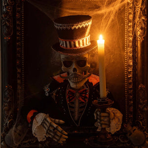 Katherine's Collection Halloween
Great Grandpa Macabre Wall Piece with Candle