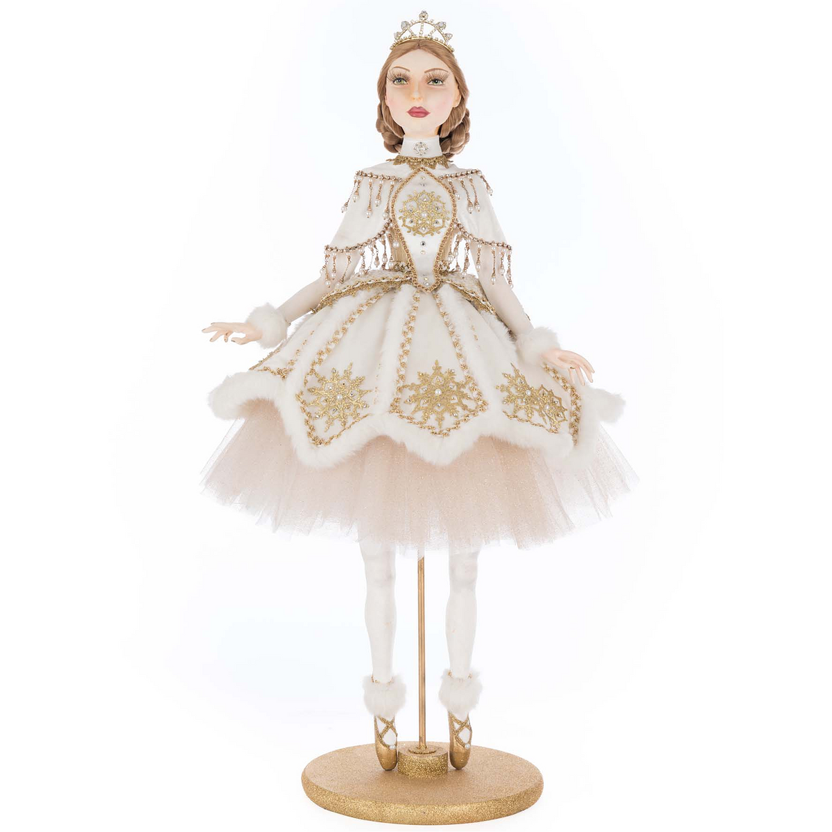Katherine's Collection
Christmas Gwendolyn Golden Ballerina Doll