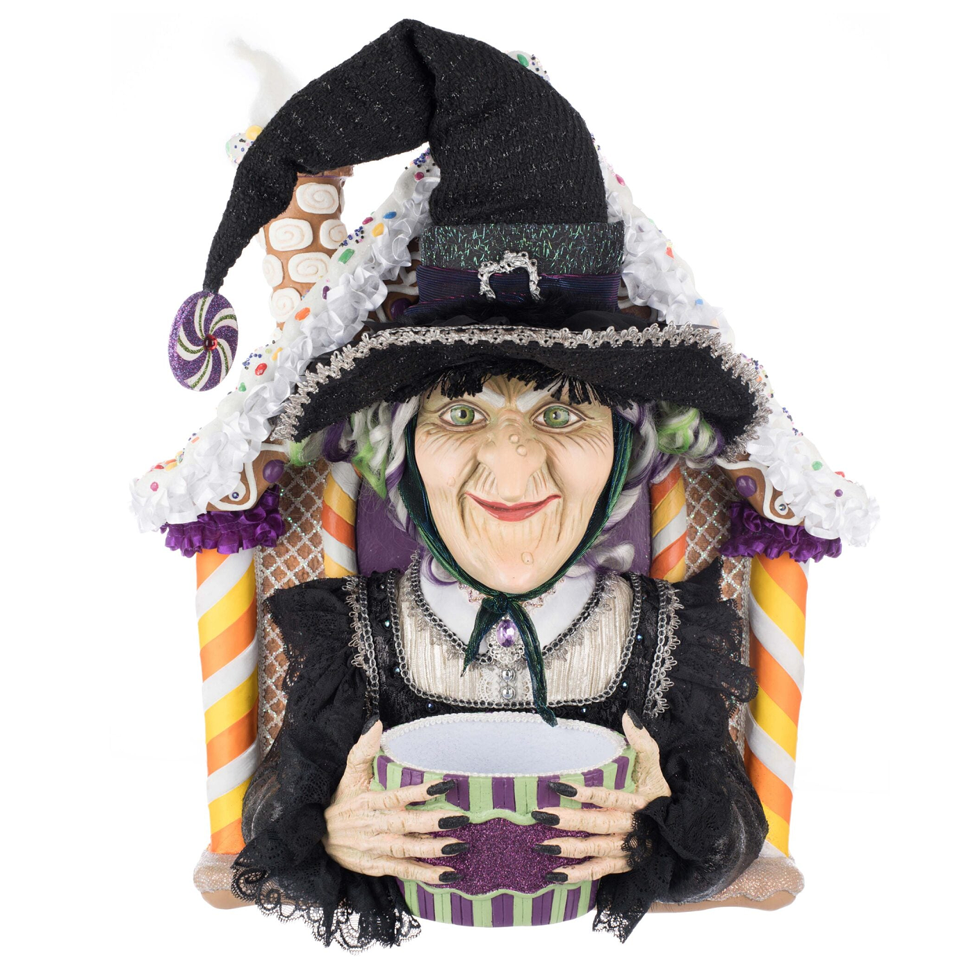 Katherine's Collection Halloween
Ginger Witch With Candy Bowl