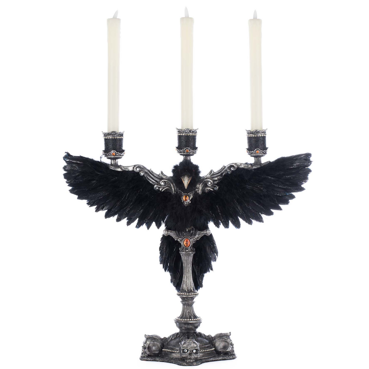 Katherine's Collection Halloween
Macabre Crow Candelabra