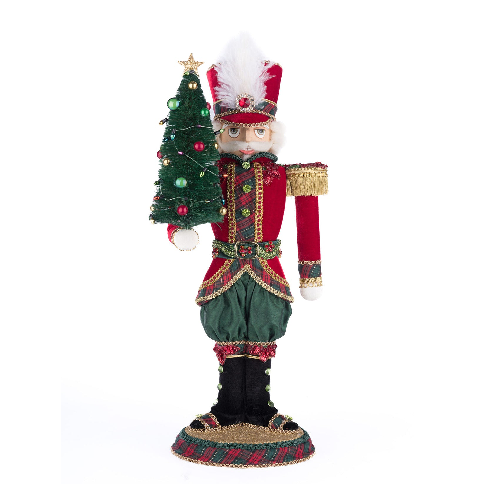 Katherine's Collection Holiday Magic Admiral Terrance Tartan Nutcracker