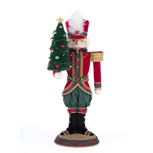 Katherine's Collection Holiday Magic Admiral Terrance Tartan Nutcracker